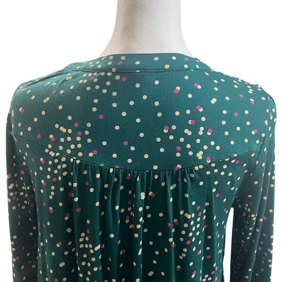 Boden | Nadine Top | Green Confetti | Women’s Size US 6 - Picture 6 of 10